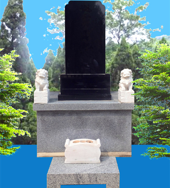 传统立碑