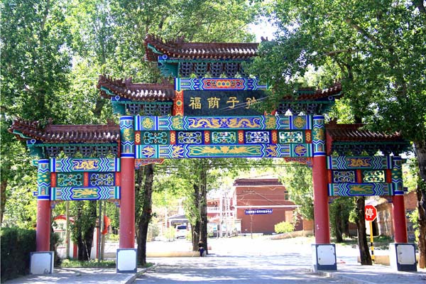 福安园公墓环境